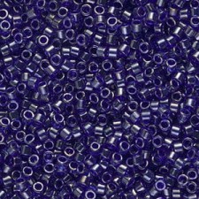 Miyuki delica Beads 11/0 - Transparant luster cobalt DB-277 